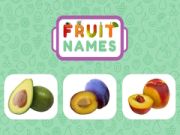 Jeu Noms de fruits en ligne