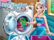 Jeu Jour de lessive de la Reine des Neiges en ligne