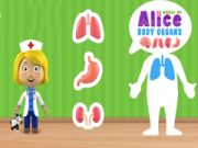 Jeu Monde des organes du corps d'Alice en ligne