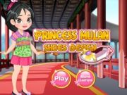 Jeu Design de chaussures de la princesse Mulan en ligne