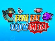 Jeu Poisson Mange Grandit Méga en ligne