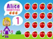 Jeu Monde des quantités d'Alice en ligne