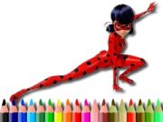 Jeu Retour à l'école : coloriage de coccinelle en ligne