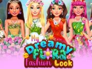 Jeu Mon look de mode floral rêveur en ligne Jeu Mon look de mode floral rêveur en ligne