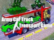 Jeu Jeu de transport de camions militaires et de voitures en ligne Jeu Jeu de transport de camions militaires et de voitures en ligne