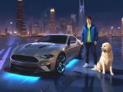Jeu Conducteur de Mustang en Ville en ligne