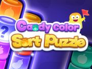 Jeu Puzzle de Tri de Bonbons par Couleur en ligne