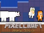 Jeu École des animaux PixelCraft en ligne