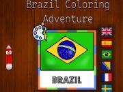 Jeu Aventure de coloriage au Brésil en ligne