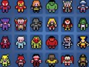Jeu Images par numéros Super-héros en ligne Jeu Images par numéros Super-héros en ligne
