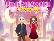 Jeu Poupée en papier : Habille les filles en ligne