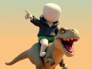 Jeu Stickman. Arène des Dinosaures en ligne