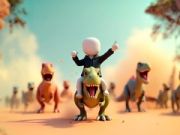 Jeu Stickman : Arène des Dinosaures en ligne