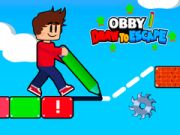 Jeu Obby Dessiner pour Échapper en ligne Jeu Obby Dessiner pour Échapper en ligne