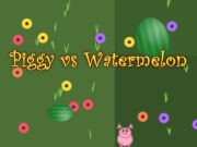 Jeu Piggy vs pastèque en ligne