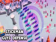 Jeu Défense des gars de Stickman en ligne