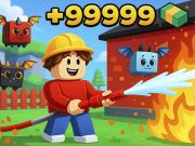 Jeu OBBY: Travailler comme pompier en ligne
