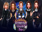 Jeu Style de célébrité mercredi addams en ligne