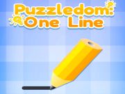 Jeu Puzzledom: une ligne en ligne