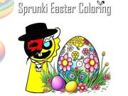 Jeu Coloration de Pâques sprunki en ligne