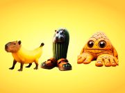 Jeu Animaux italiens avec une voix agissant en ligne