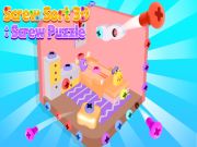 Jeu Trait de vis 3d: casse-tête de vis en ligne