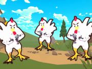 Jeu Tireur de poulet io en ligne