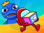 Jeu Se cacher et chercher un monstre bleu en ligne
