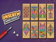 Jeu Puzzle de bois dévissé en ligne