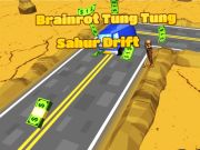 Jeu Brainrot Tung Tung Sahur Drift en ligne