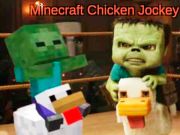 Jeu Jockey de poulet minecraft en ligne
