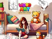 Jeu Word Art: Color Book Puzzle en ligne
