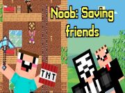 Jeu Noob: sauver des amis en ligne