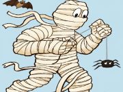 Jeu Livre de coloriage de momie en ligne