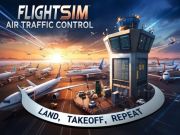 Jeu Contrôle de la circulation aérienne SIM Flight en ligne