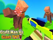 Jeu Artisanat homme vs géant TNT en ligne