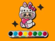 Jeu Aventure coloriage de Labubu en ligne