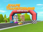 Jeu Forme transformant la piste de change en ligne