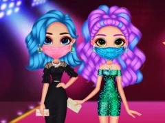 Jeu Mon look glamour de quarantaine en ligne