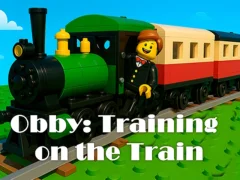 Jeu Obby : entraînement dans le train en ligne