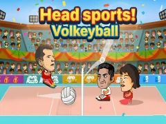 Jeu Tête sportive ! Volley-ball en ligne