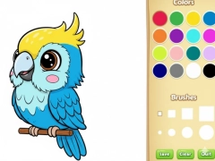 Jeu Livre de coloriage animal kawaii en ligne