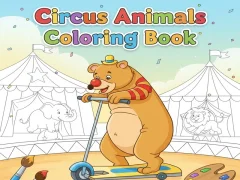 Jeu Livre de coloriage d'animaux de cirque en ligne