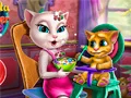 Jeu Angela : Nourrir le Tout-Petit en ligne Jeu Angela : Nourrir le Tout-Petit en ligne