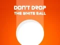 Jeu Ne laissez pas tomber la balle blanche en ligne Jeu Ne laissez pas tomber la balle blanche en ligne