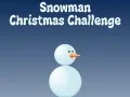 Jeu Défi du Bonhomme de Neige de Noël en ligne