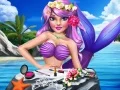 Jeu Style de maquillage de la princesse sirène en ligne