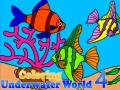 Jeu Coloriage du Monde Sous-Marin 4 en ligne