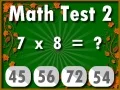 Jeu Test de Mathématiques 2 en ligne