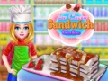 Jeu Gâteau aux sandwichs glacés en ligne